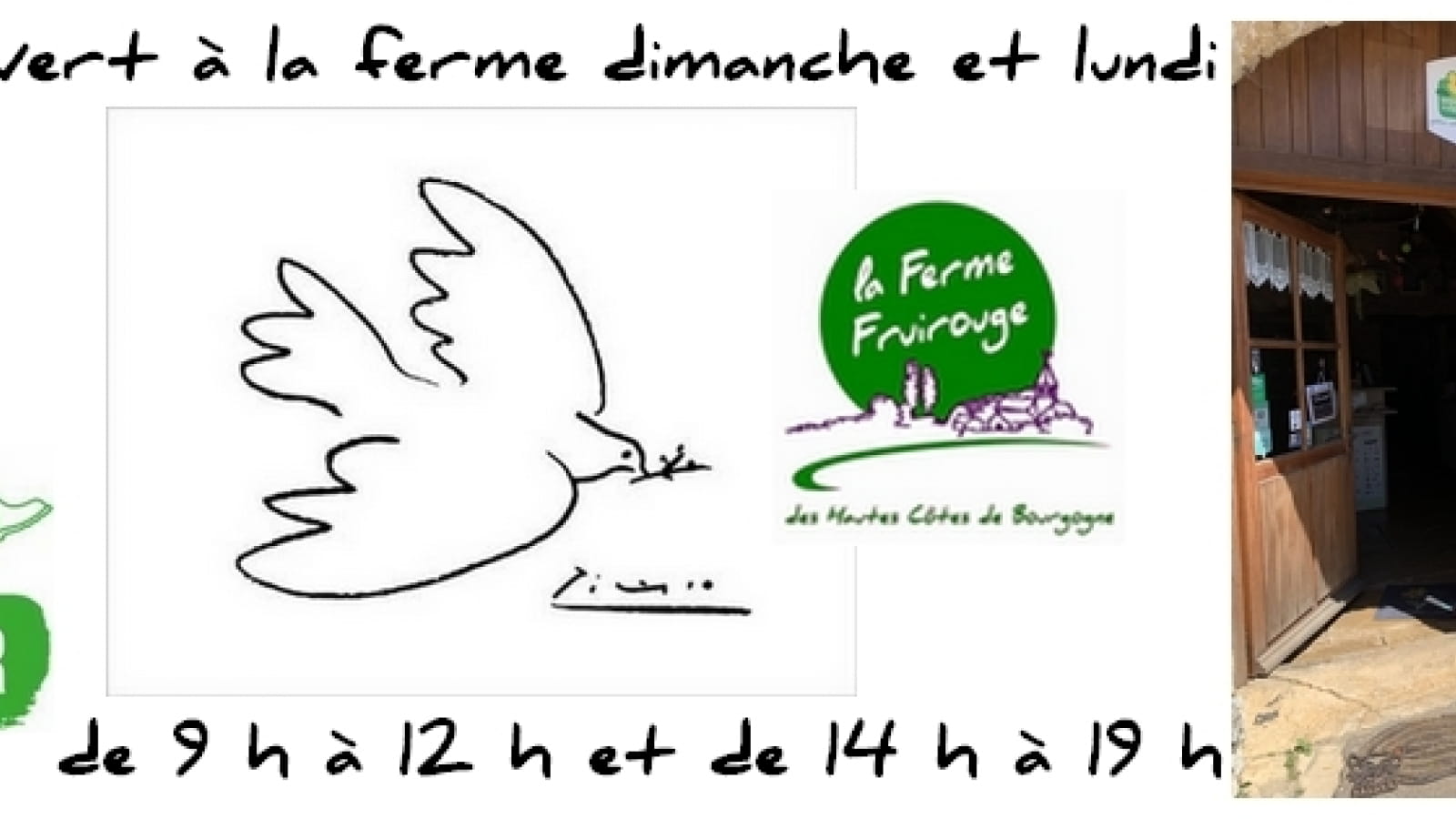Pentecôte à la ferme Fruirouge