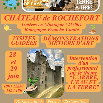 Journées du Patrimoine de Pays et des Moulins au château de Rochefort
