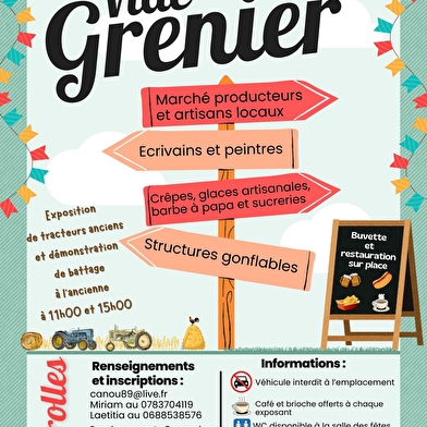 Vide-greniers et marché artisanal