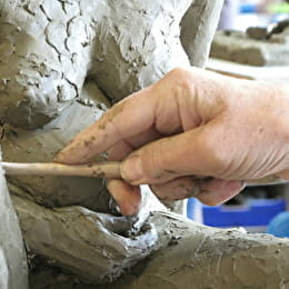 Marie-Christine Cadiau - sculpteur - Atelier du musée - SEMUR-EN-AUXOIS