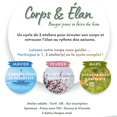 Epoisses / Atelier de kinésiologie ludique®  : se mettre en mouvement