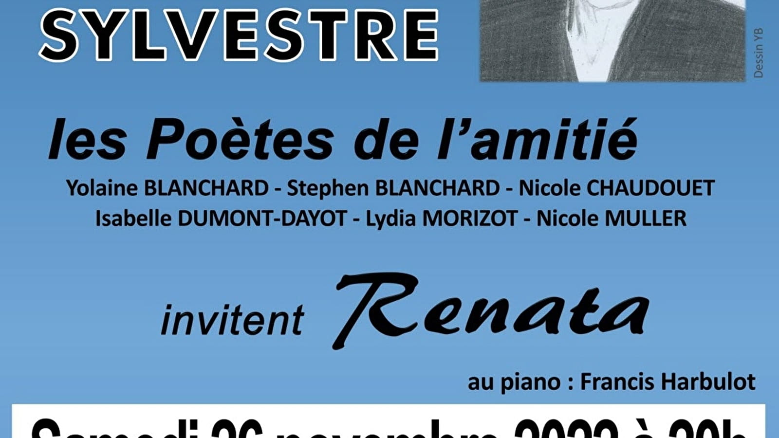 Hommage à Anne Sylvestre par les Poètes de l'Amitié
