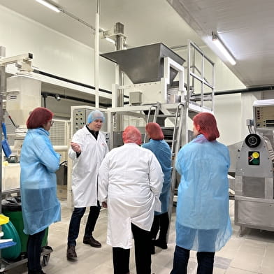 Visite de la fabrique Bon Vivant et dégustation de biscuits