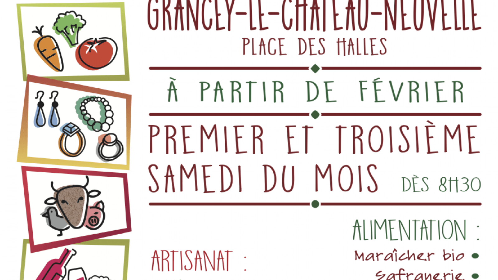 Marché des producteurs et artisans locaux