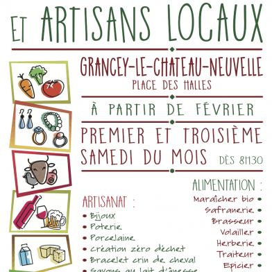 Marché des producteurs et artisans locaux