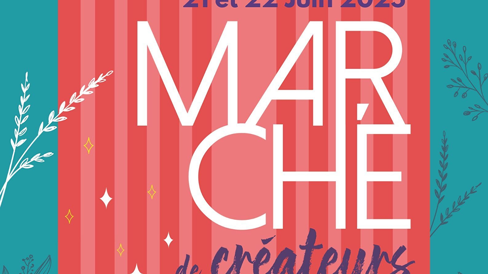 Marché artisanal et ateliers créatifs 21 et 22 juin 2025 au cellier de clairvaux à Dijon