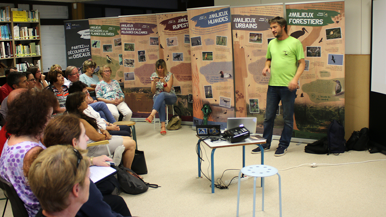 Sites de suvi de  la migration de la Cigogne noire