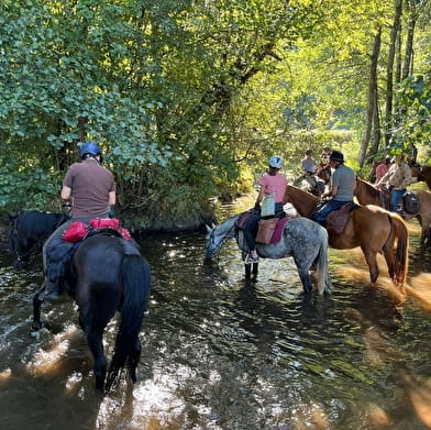 Balade à cheval et apéritif convivial à Normier
