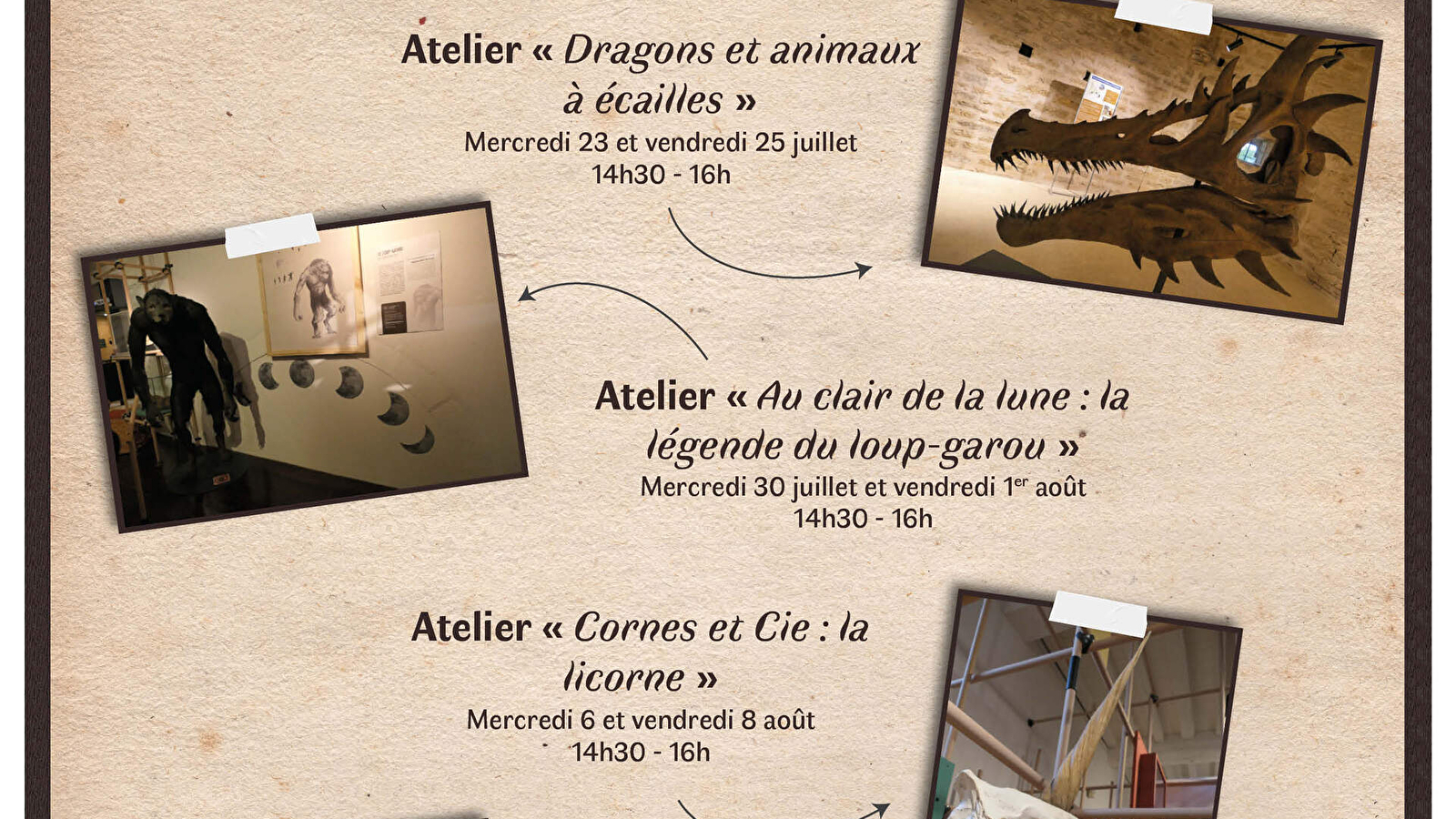 Visite atelier - Au clair de la lune : la légende du loup-garou