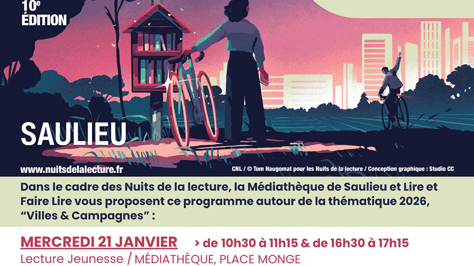 Nuits de la lecture à Saulieu