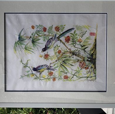 Peintures chinoises et peintures sur soie
