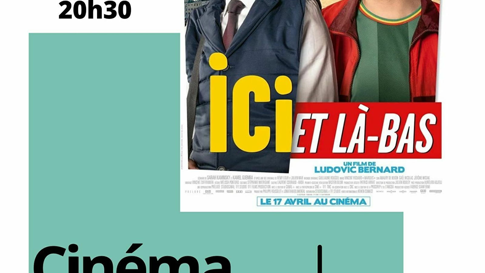 Séance Cinéma ' Ici et là-bas'