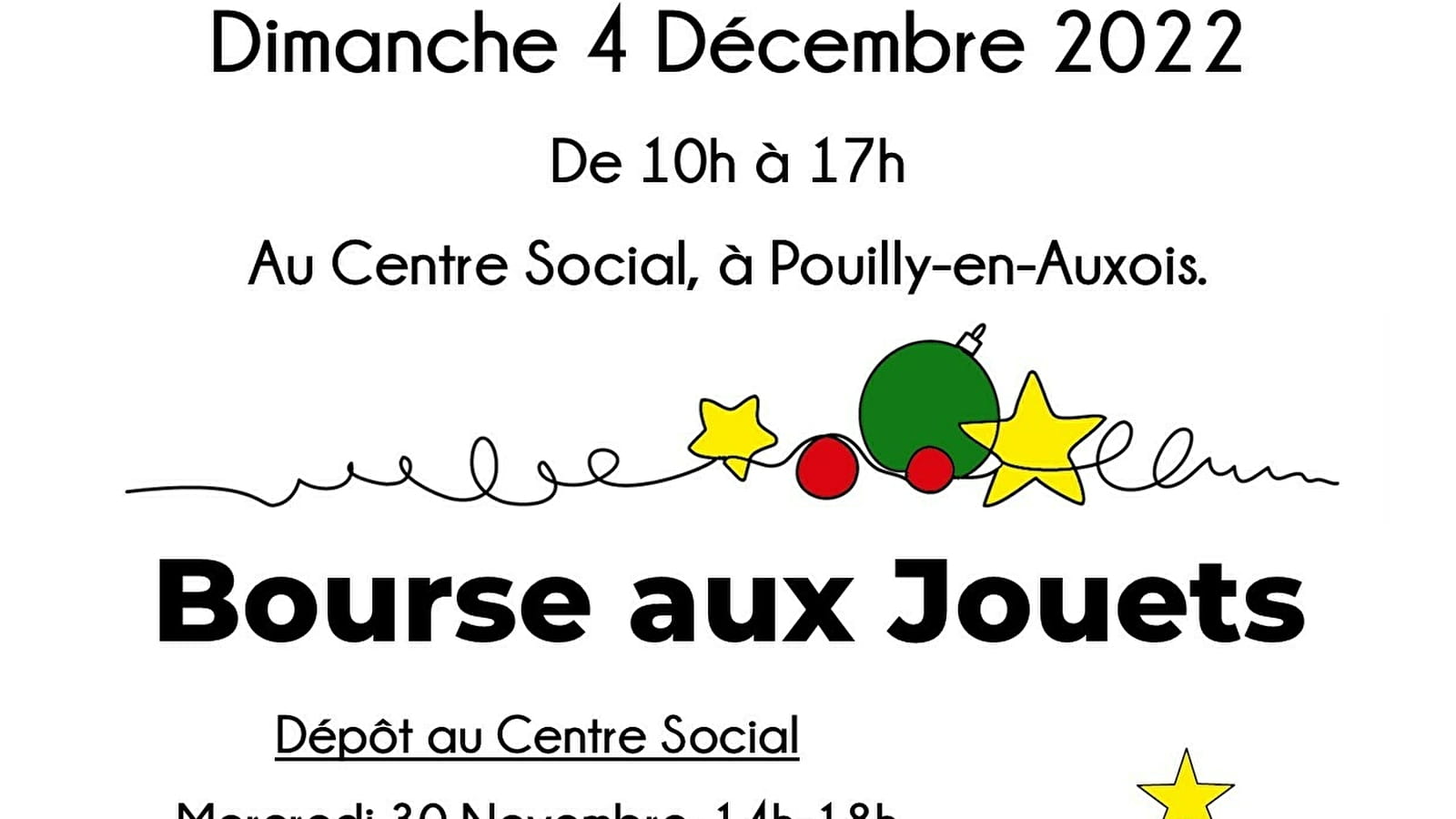 Bourse aux jouets et Marché de Noël