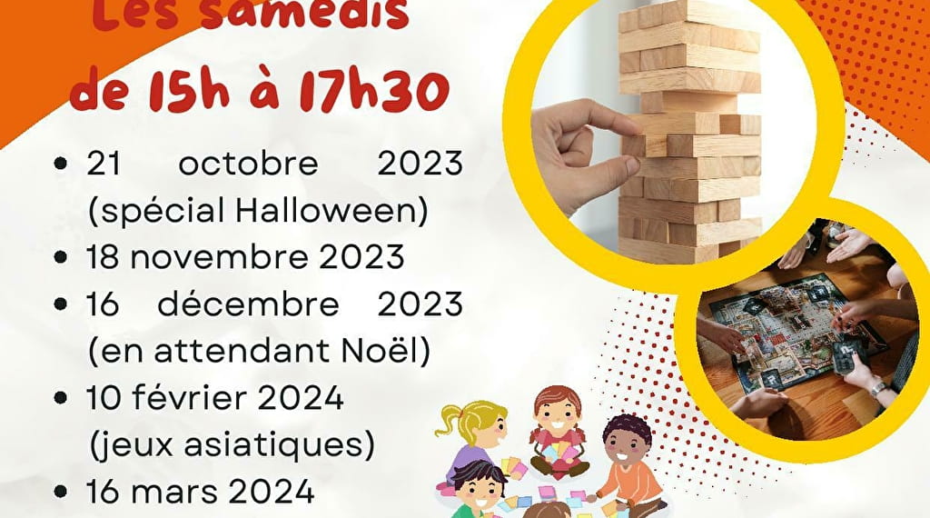 Jeux en Famille Du 10 fév au 15 juin 2024