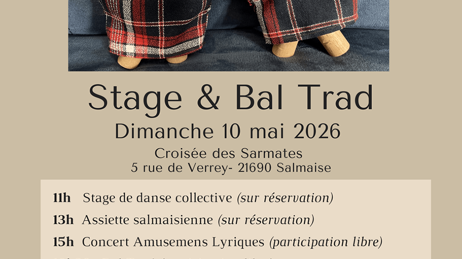 Stage et bal trad - Flowers of Edinburgh 