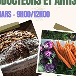 Marché de producteurs et artisans - SAINT-SEINE-EN-BACHE