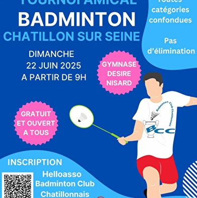 Tournoi amical de badminton