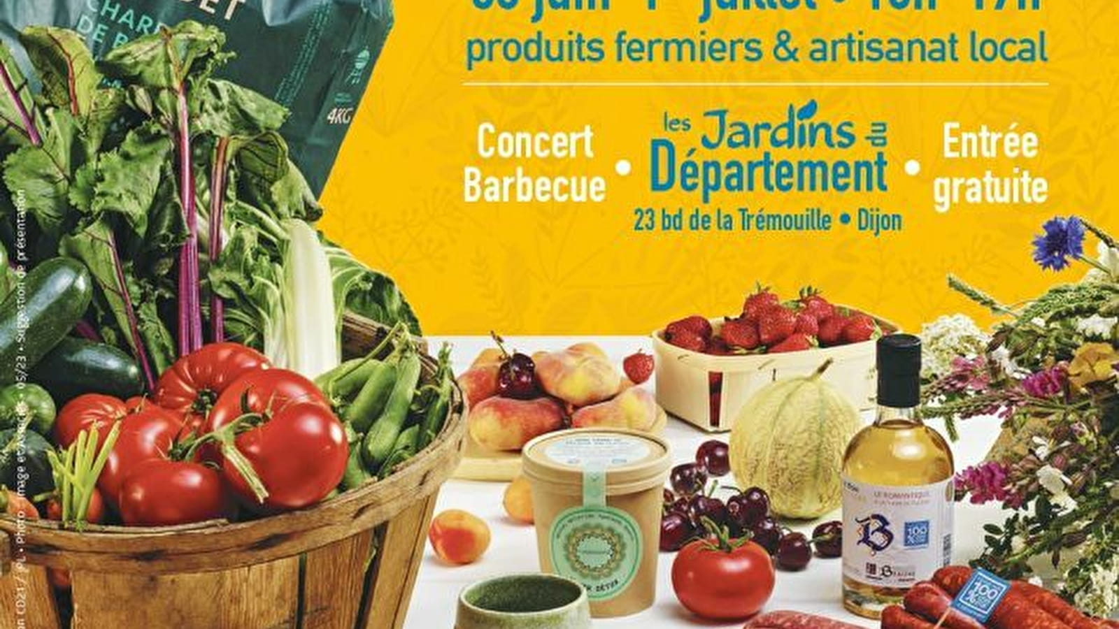 Marché d’été 100 % Côte-d’Or