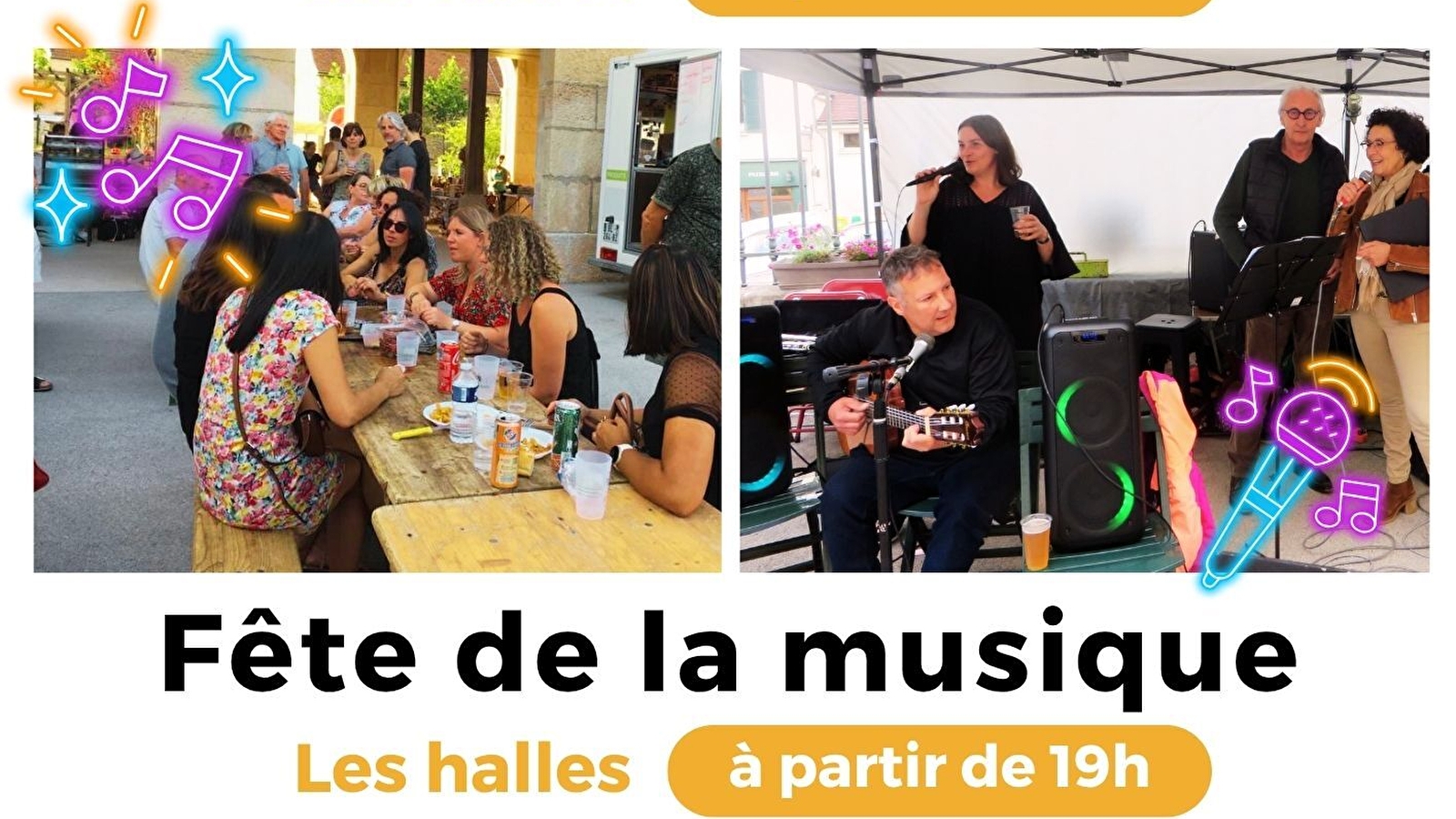 Marché nocturne et fête de la musique