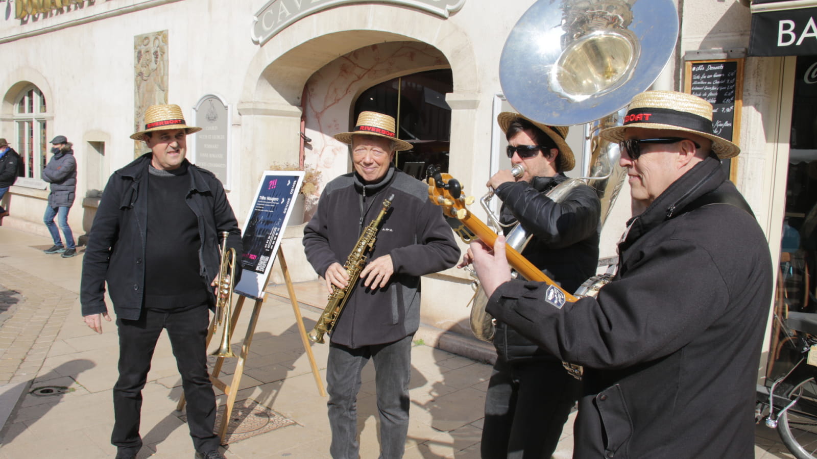 Animations Jazz O'Verre Beaune marché du samedi