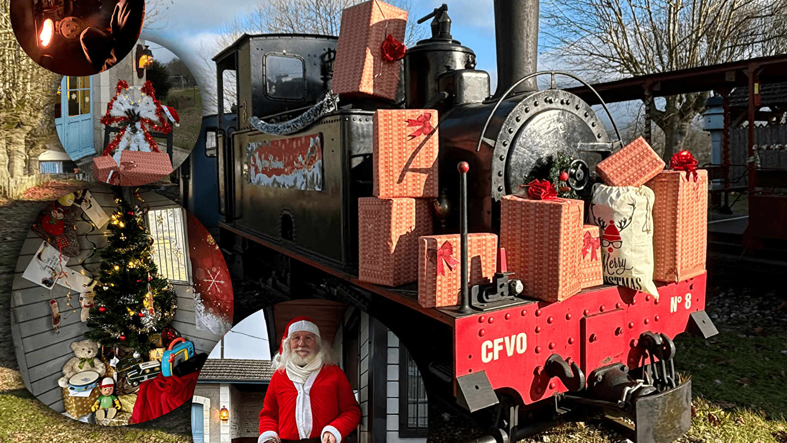 Train du Père Noël- Bligny sur Ouche