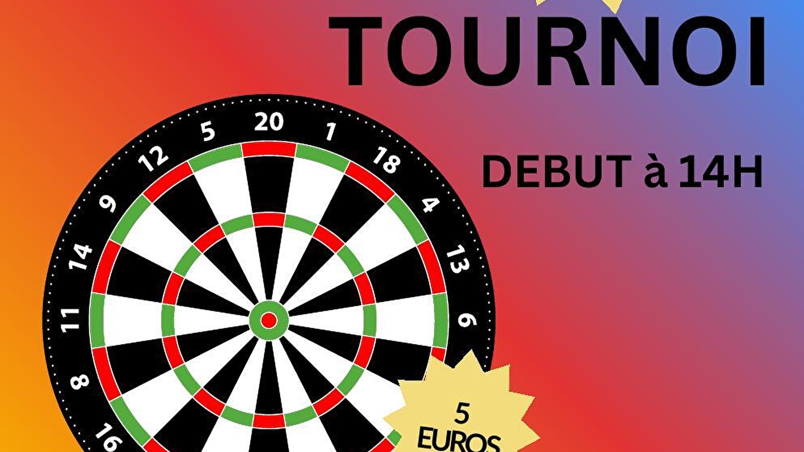 TOURNOI DE FLECHETTES TRADITIONNELLES-Pouilly en Auxois