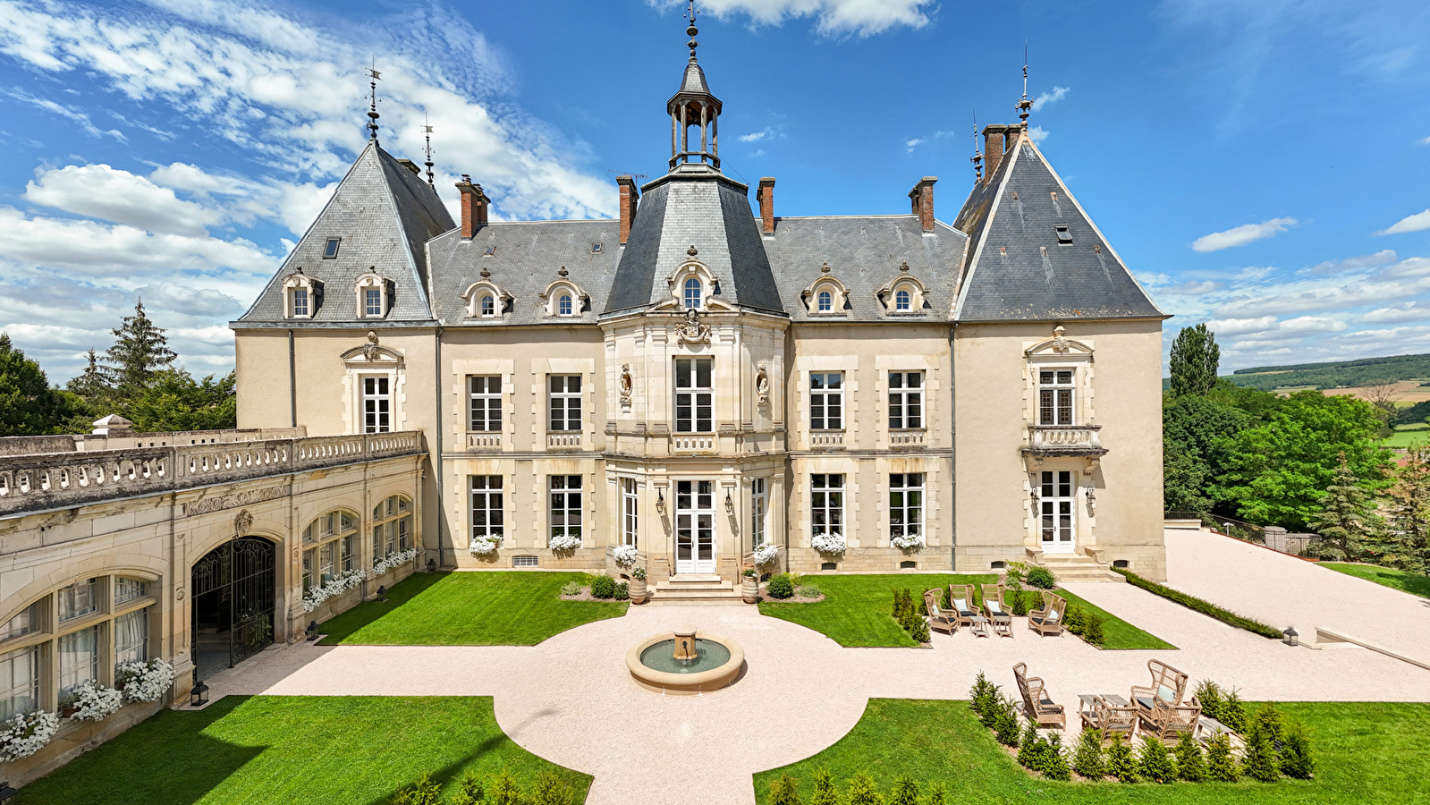 Cours de Pilates au Château Sainte Sabine