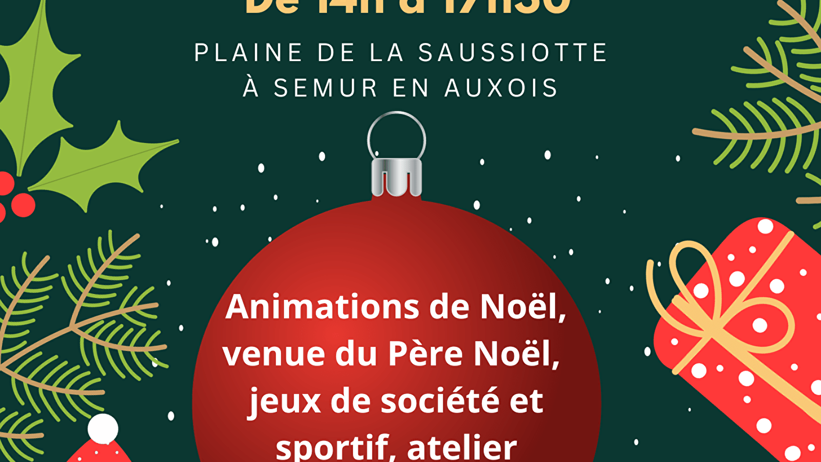 Noël à la Saussiotte