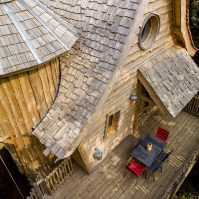 Cabane féerique - Domaine de la Combe Rossignol