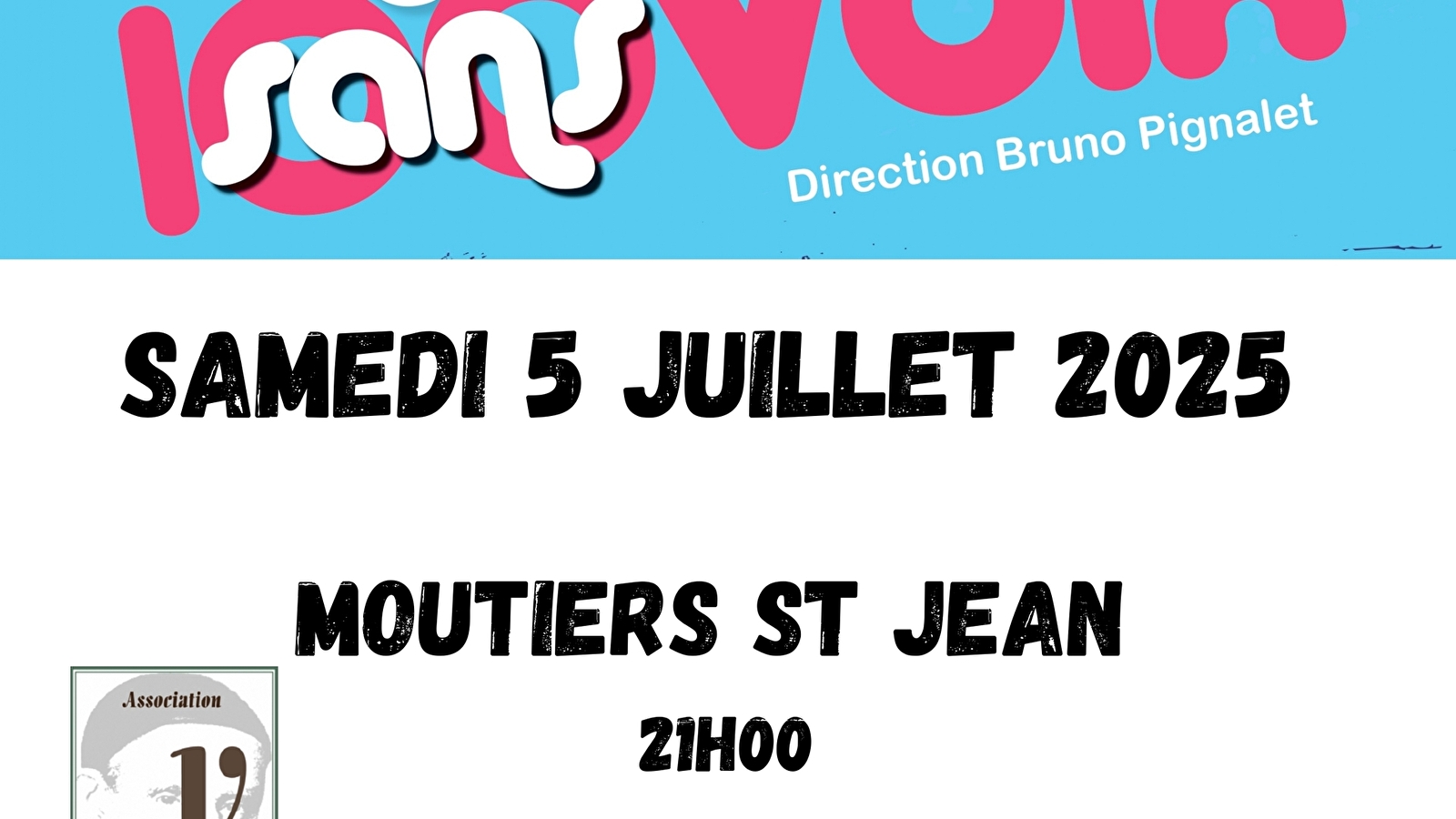 Concert les Sans Voix en Choeur: Quand les sons deviennent mélodie