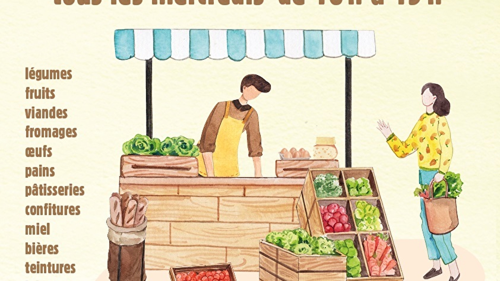 Marché de producteurs et artisans locaux : 'Le Talant des Producteurs'