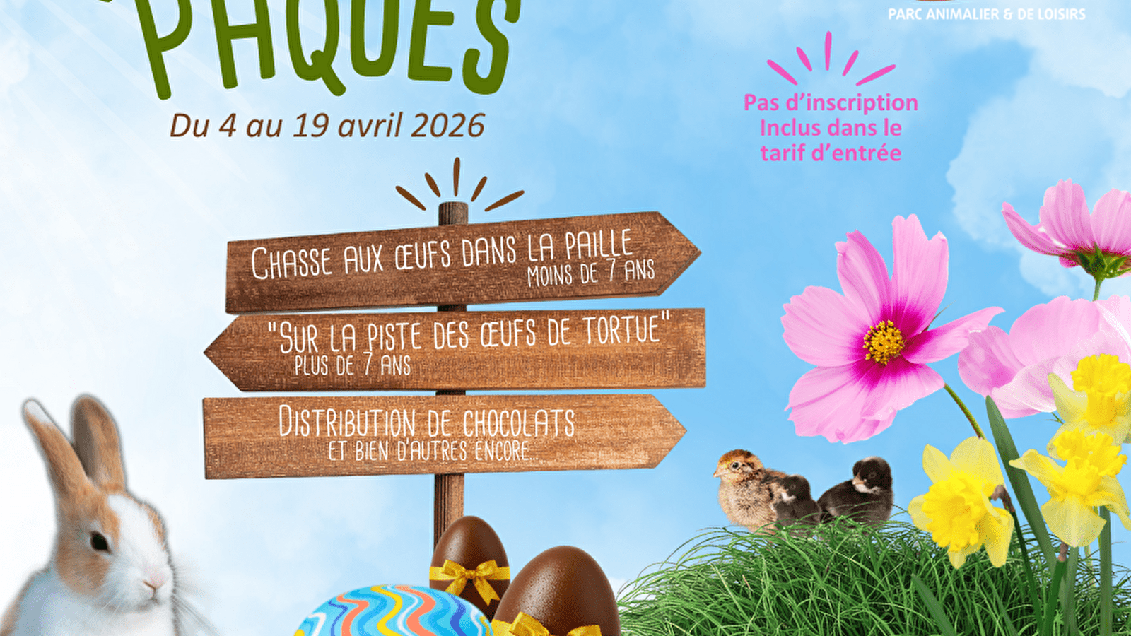 Animations de Pâques au Parc de l'Auxois