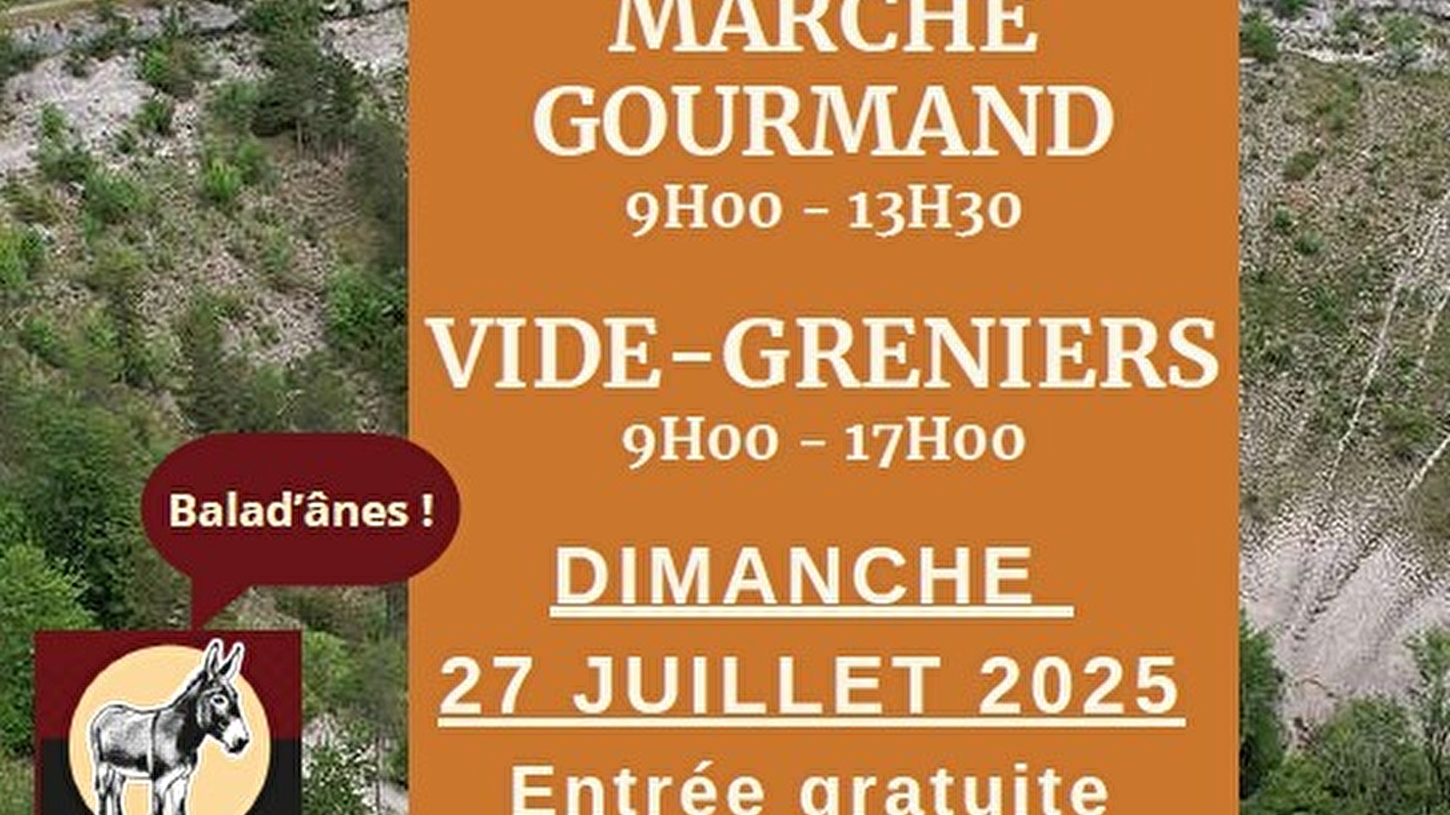 Vide-greniers et marché gourmand