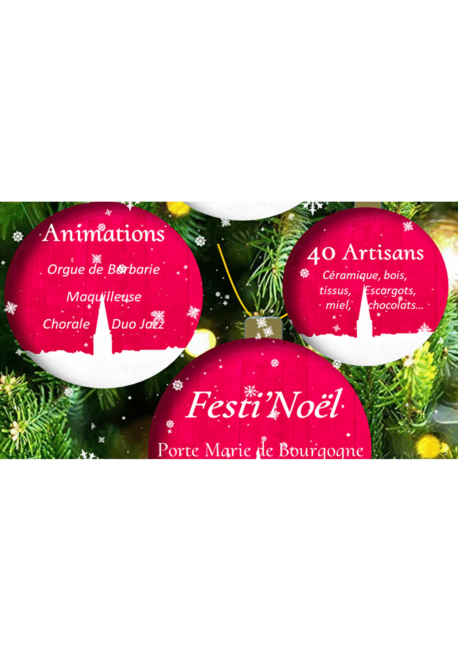 Festi'Noël - Marché de Noël à Beaune