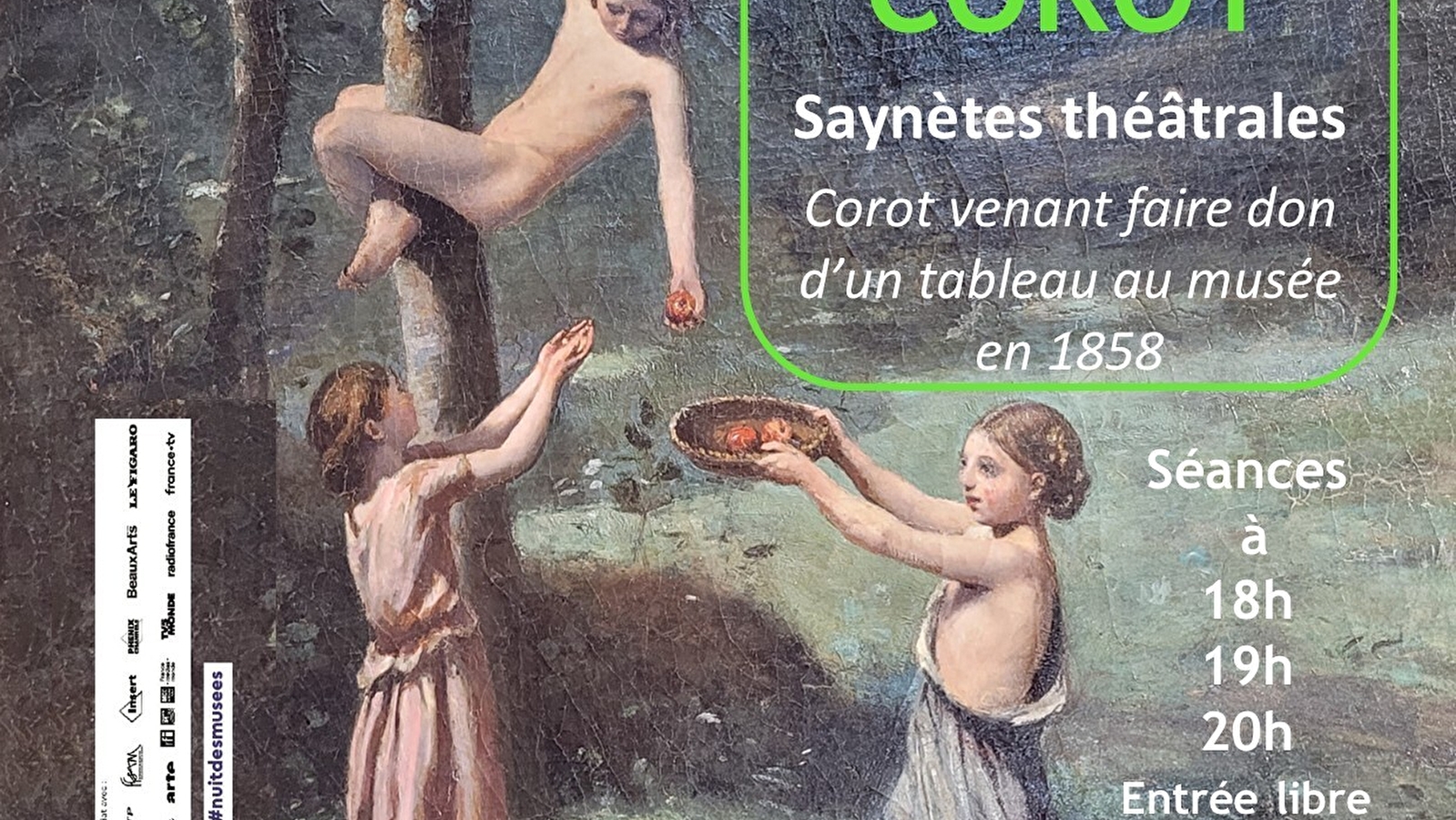 Nuit des musées, le retour de Corot