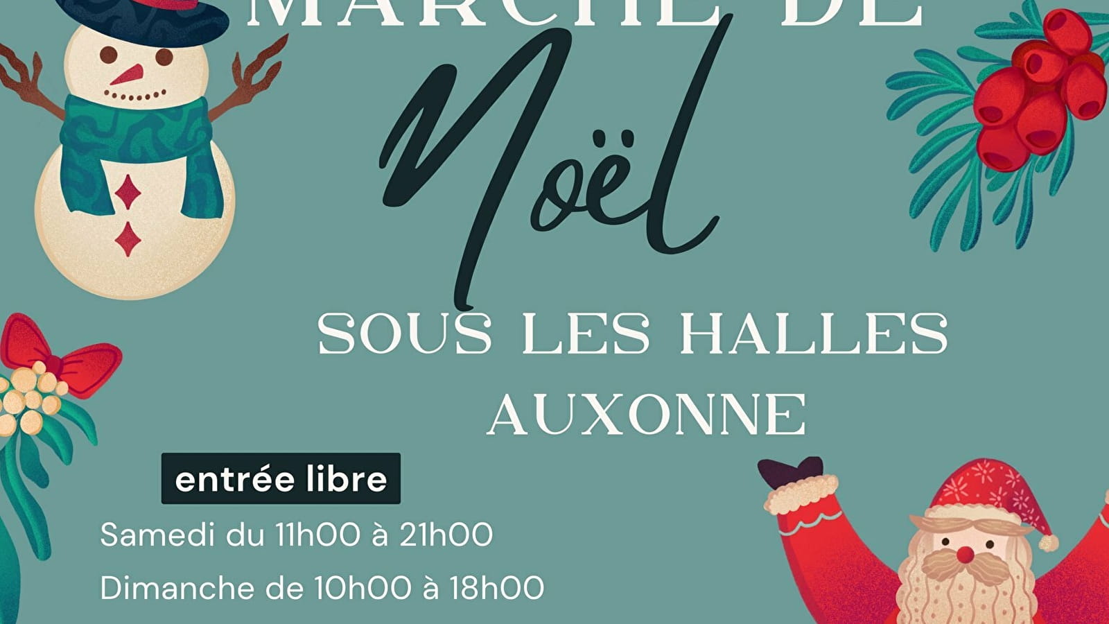 Marché de Noël d'Auxonne