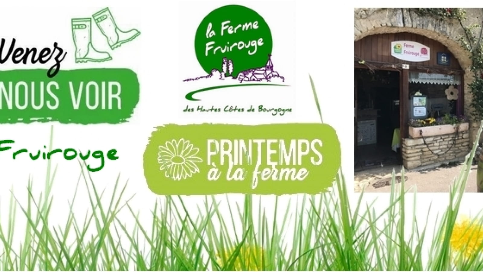 Le Printemps de Bienvenue à la ferme à la Ferme Fruirouge©