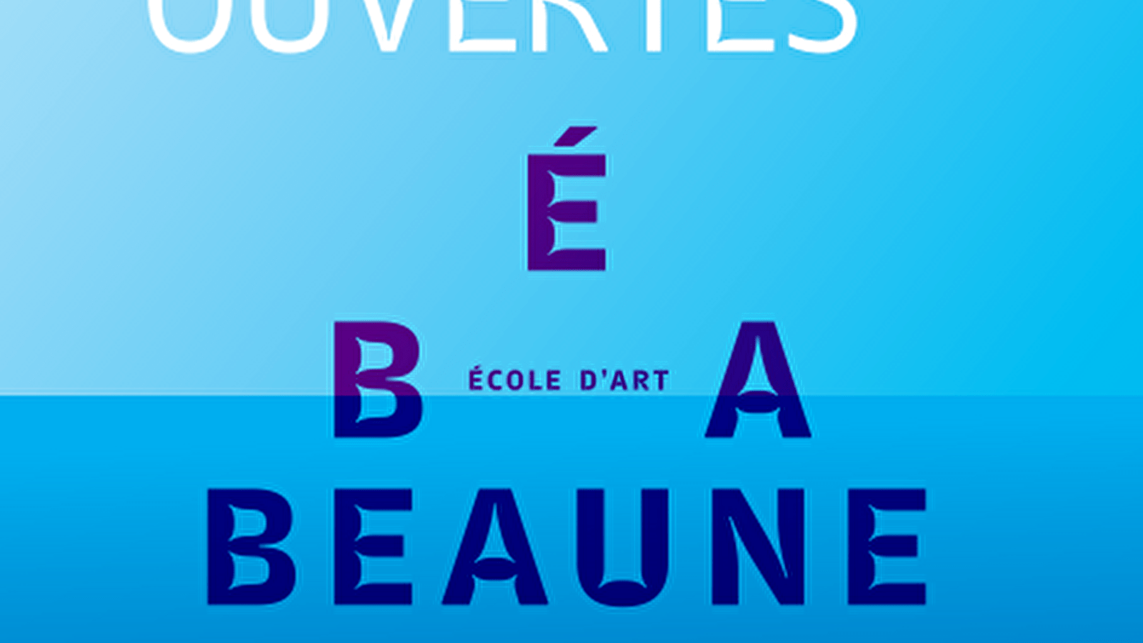 Journées Portes Ouvertes Ecole des Beaux Arts