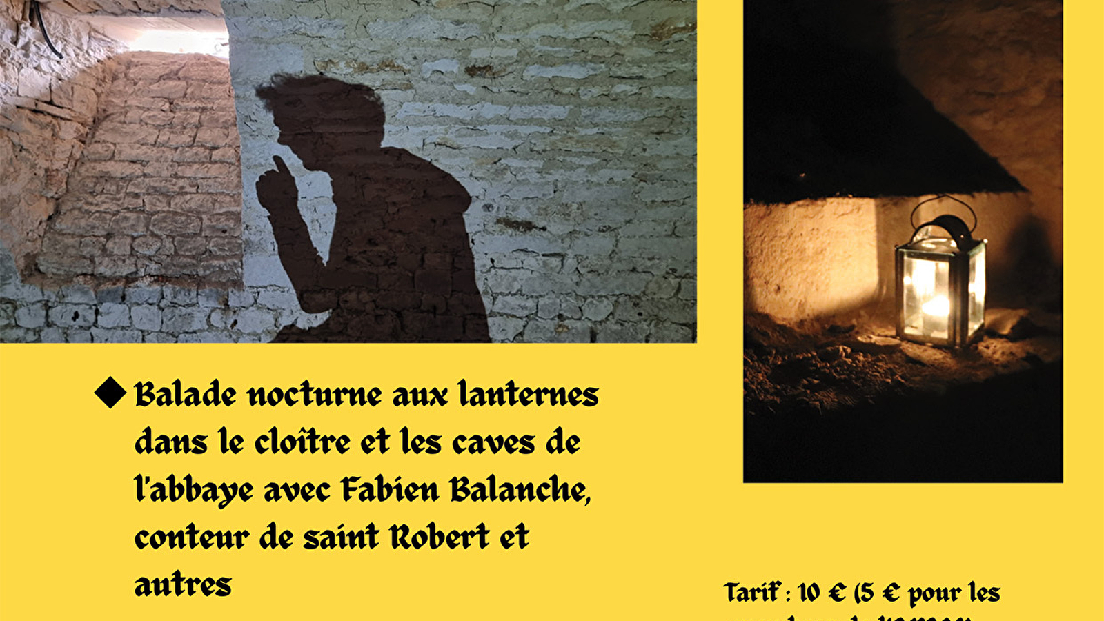 Soirée contes d'automne