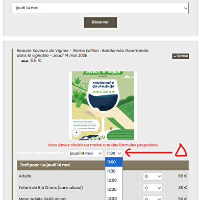 Beaune Saveurs de Vignes 2026 - randonnée gourmande