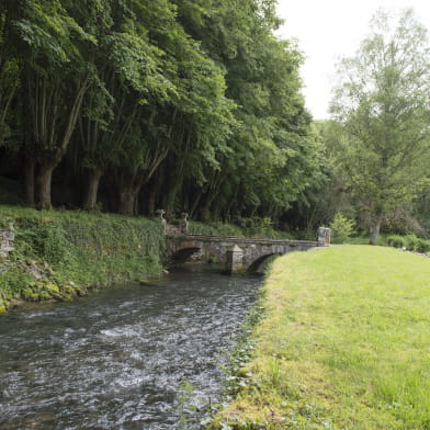 Jardin de l'abbaye d'Oigny 