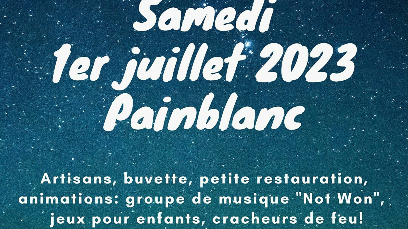 Marché nocturne Painblanc