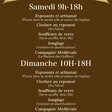 Foire médiévale de Saulieu