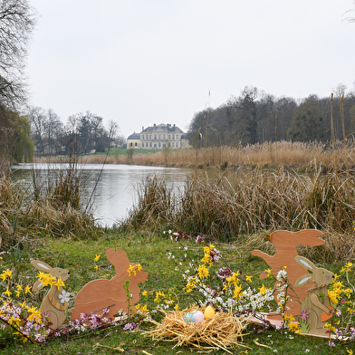 Chasse aux oeufs - château d'Arcelot