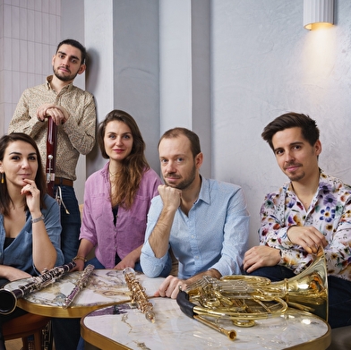 Festival de Bach à Bacchus - concert-dégustation, le Quintette à vents Linos 