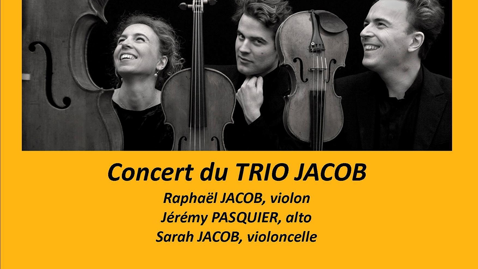 Concert du Trio Jacob