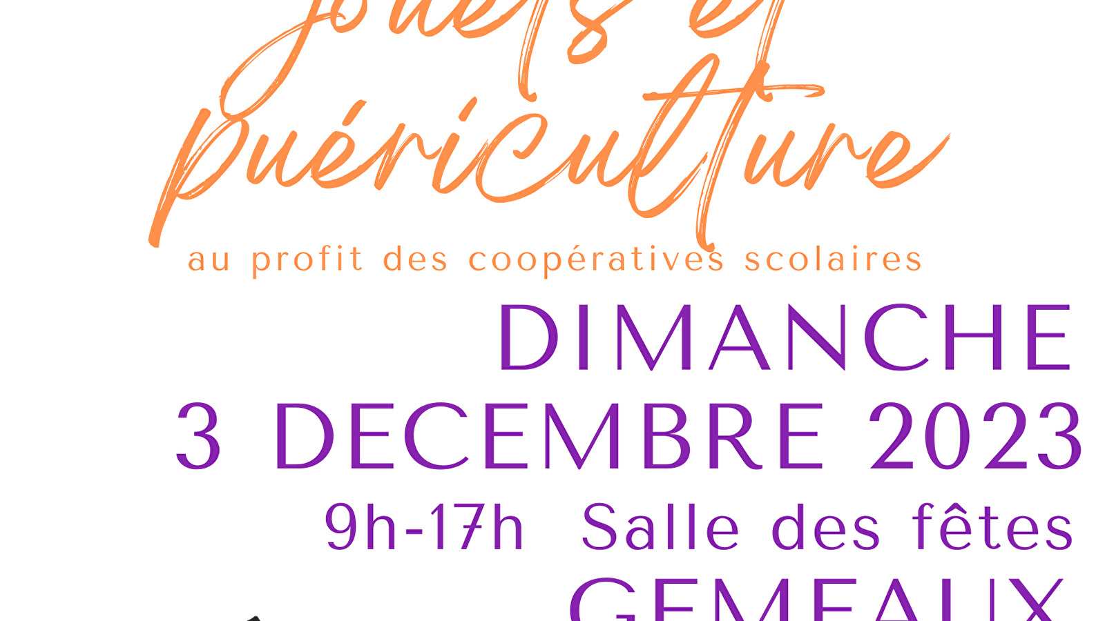 Bourse aux jouets