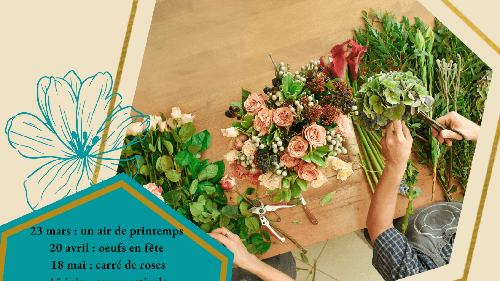 Cours d'art floral