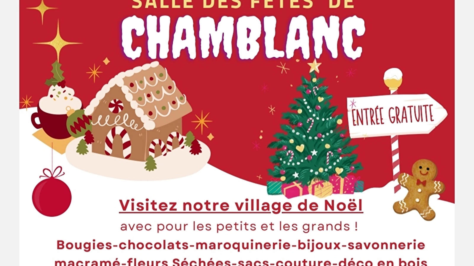 Marché de Noël du Chamblanc Dynamic Club 