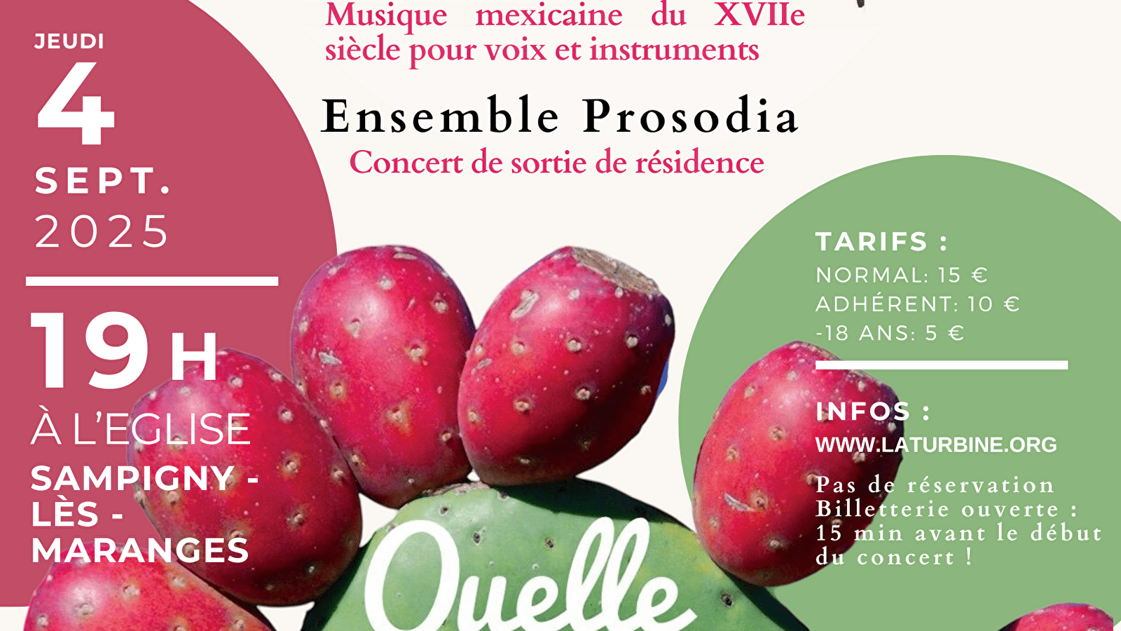 Quelle est cette beauté ? concert de l'Ensemble Prosodia